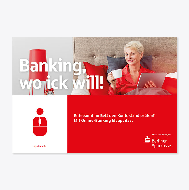 Berliner Sparkasse Plakat 3 | Portfolio Werbeagentur Berlin