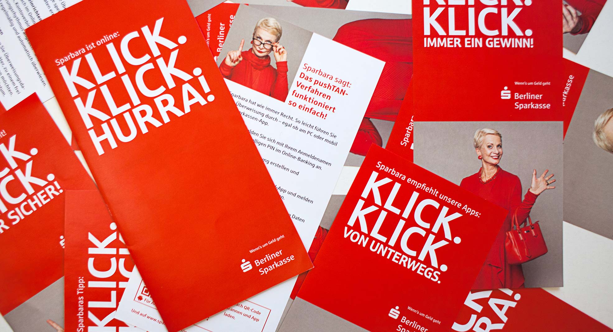 Berliner Sparkasse Flyer | Portfolio Werbeagentur Berlin