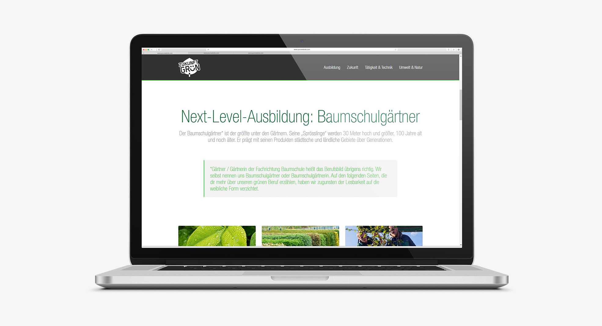 Landingpage Recruiting-Kampagne BdB | Portfolio Werbeagentur Berlin