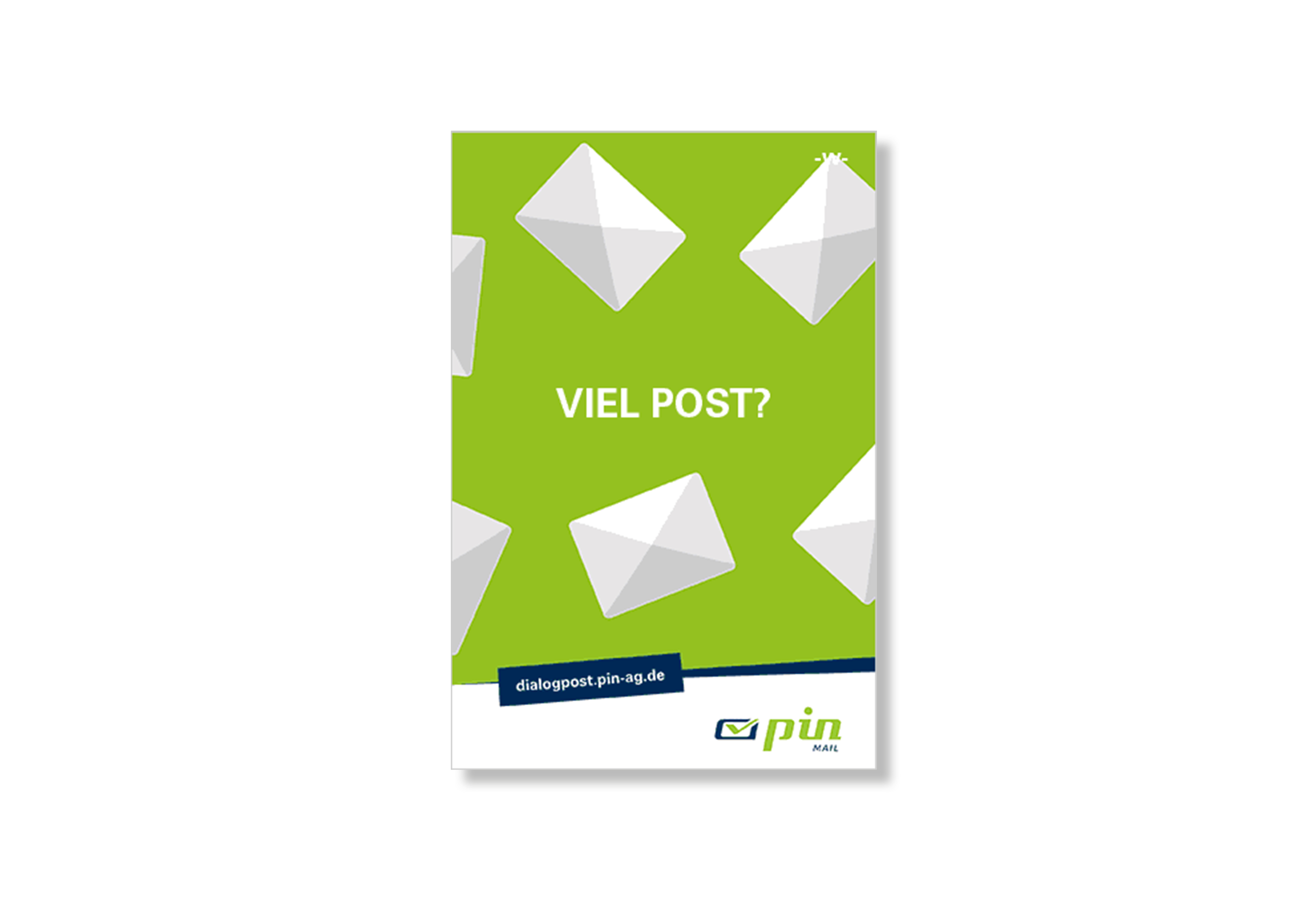 Werbeagentur Berlin Salz Portfolio PIN AG Postverkehr Produktflyer
