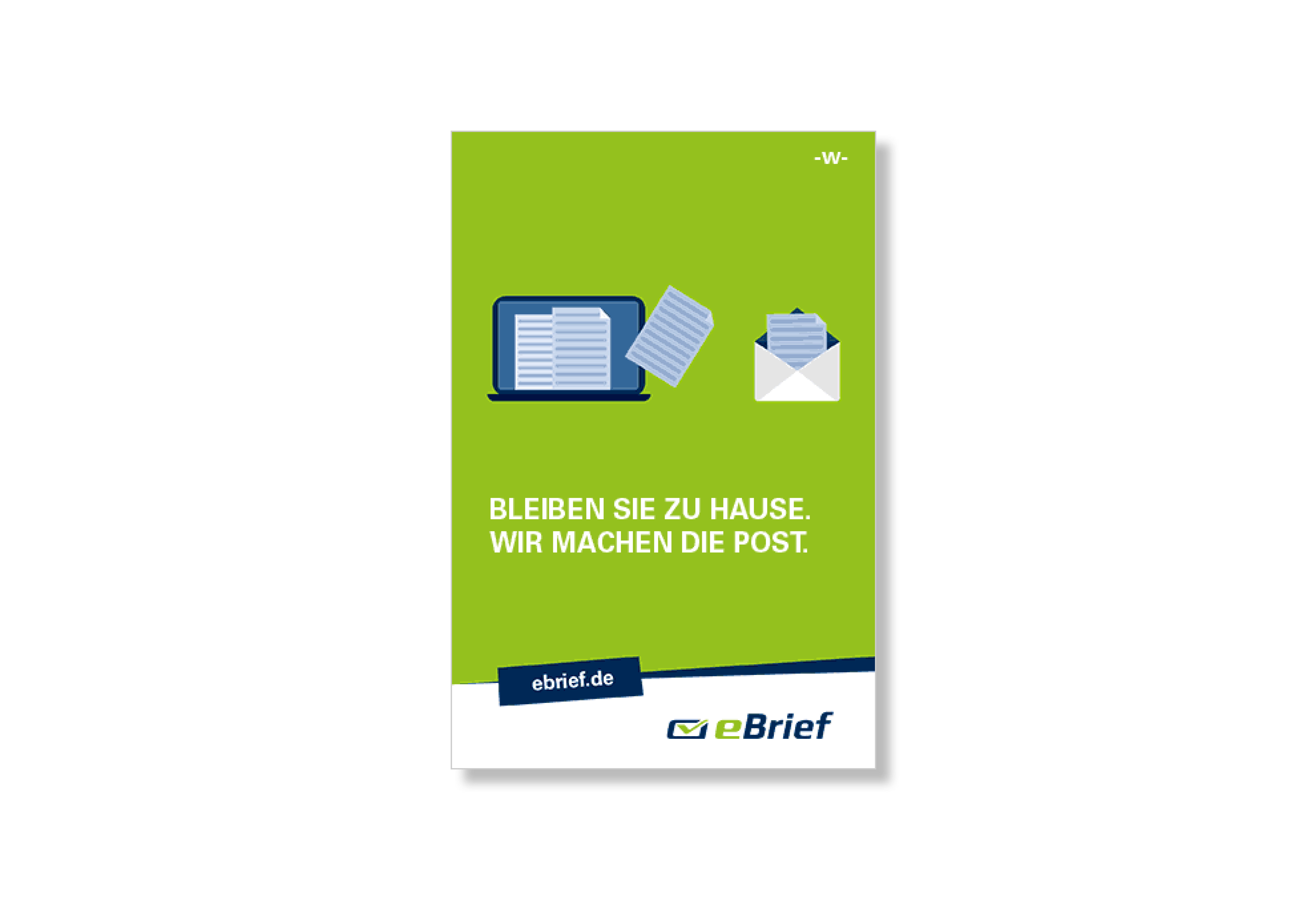 Werbeagentur Berlin Salz Portfolio PIN AG Postverkehr E-Brief Plakat