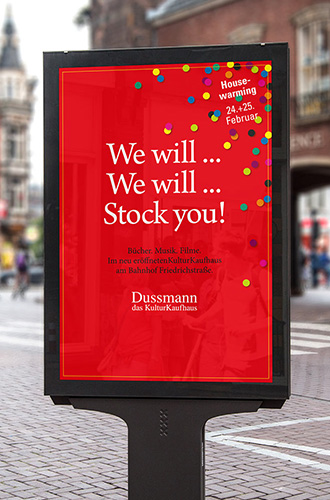 Werbeagentur Berlin Portfolio - Dussmann